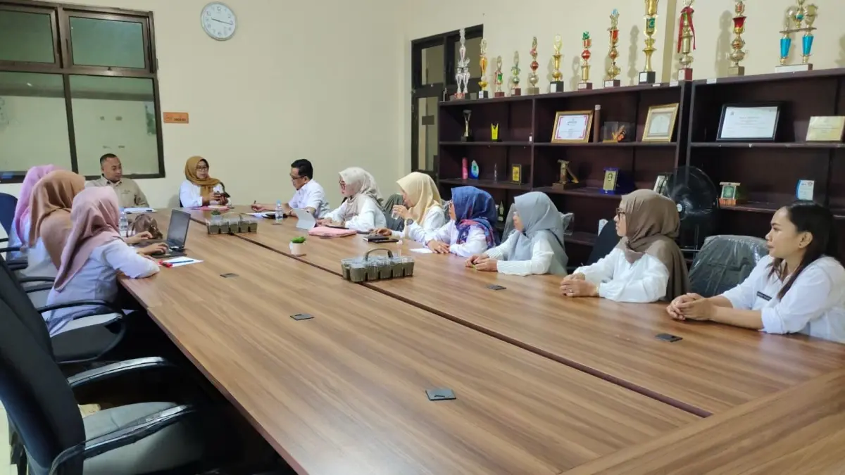 KOORDINASI : DKPP Nunukan melaksanakan rapat koordinasi (Rakor) bersama Dinas Ketahanan Pangan, Provinsi Kalimantan Utara membahas Cadangan Pangan Pemerintah Daerah (CPPD).