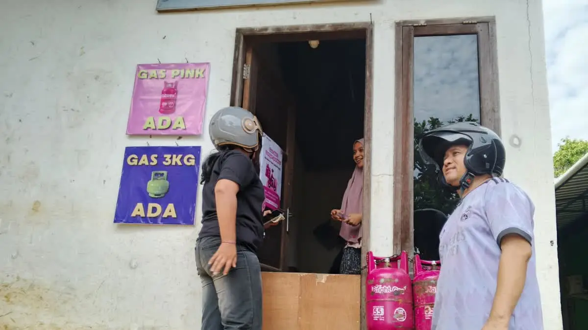  TETAP: Harga LPg subsidi dan non-subsidi hingga saat ini masih tetap belum ada kenaikan. (DOK RADAR TARAKAN)