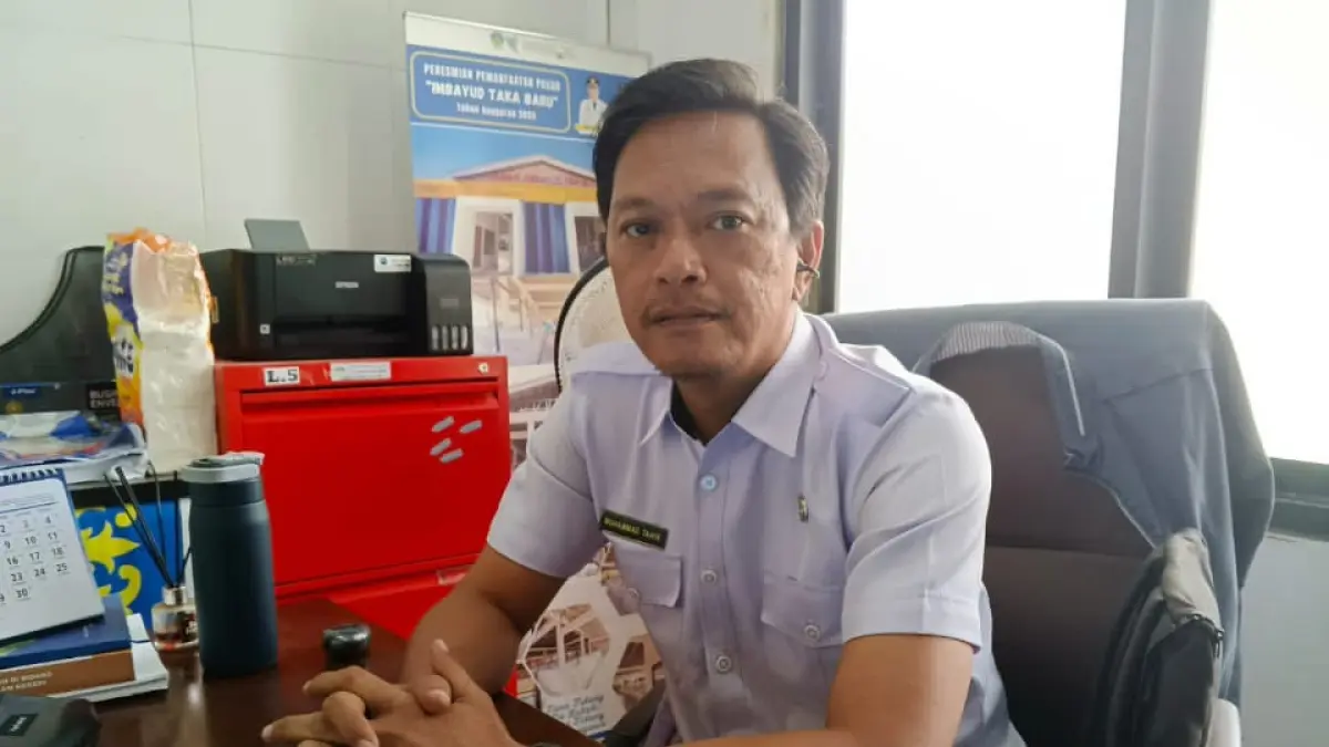 Kabid Perdagangan Disperindagkop Tana Tidung M. Tahir