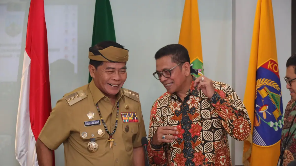 KONEKTIVITAS: Gubernur Kaltara bersama pihak investor yang ingin membangun jalur kereta api di Kaltara. FOTO: DKISP KALTARA
