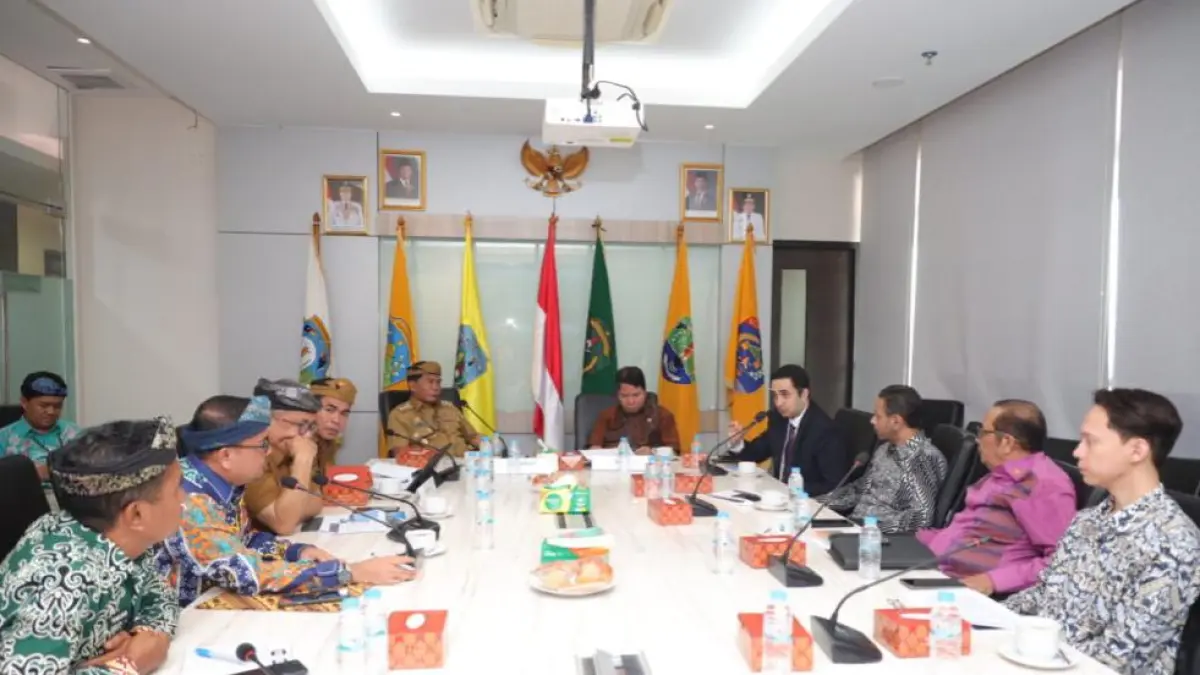 PELUANG: Pertemuan Pemprov dan DPRD Kaltara dengan investor Qatar di Jakarta. FOTO: DKISP KALTARA