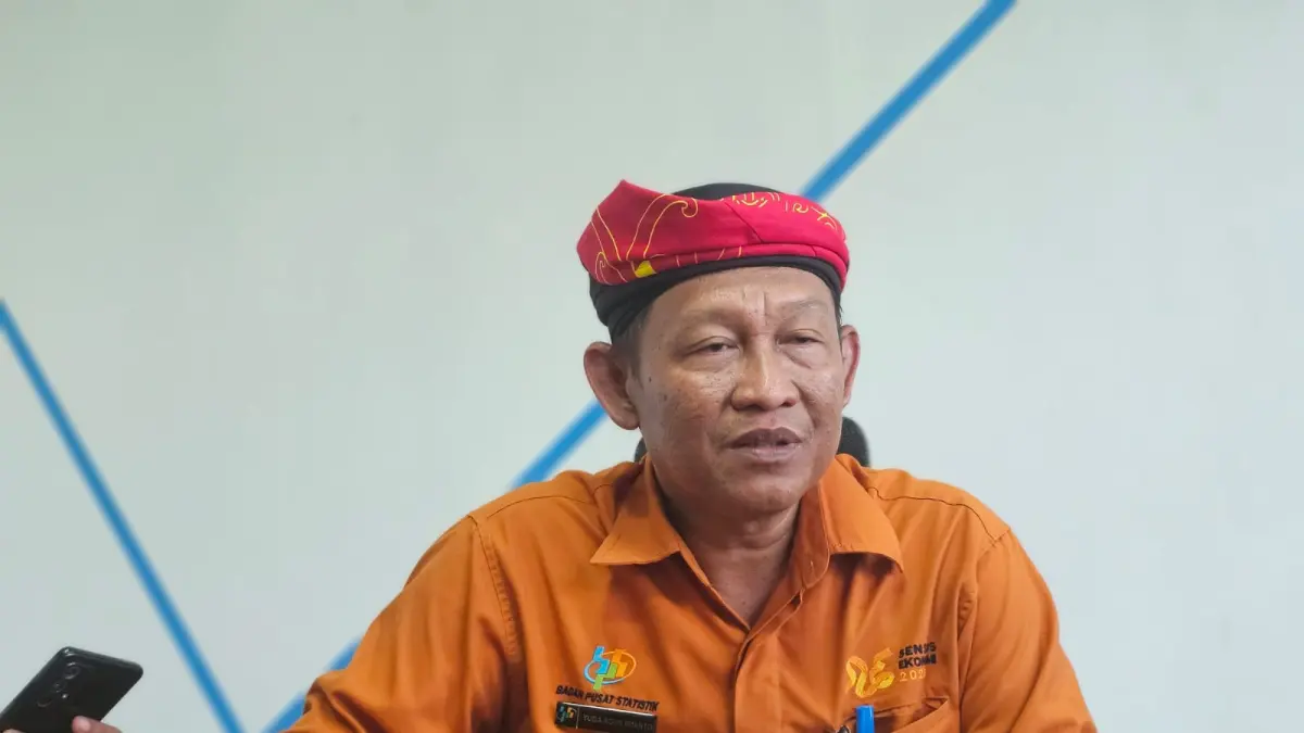 Yuda Agus Irianto, kepala BPS Bulungan. FOTO; RADAR TARAKAN