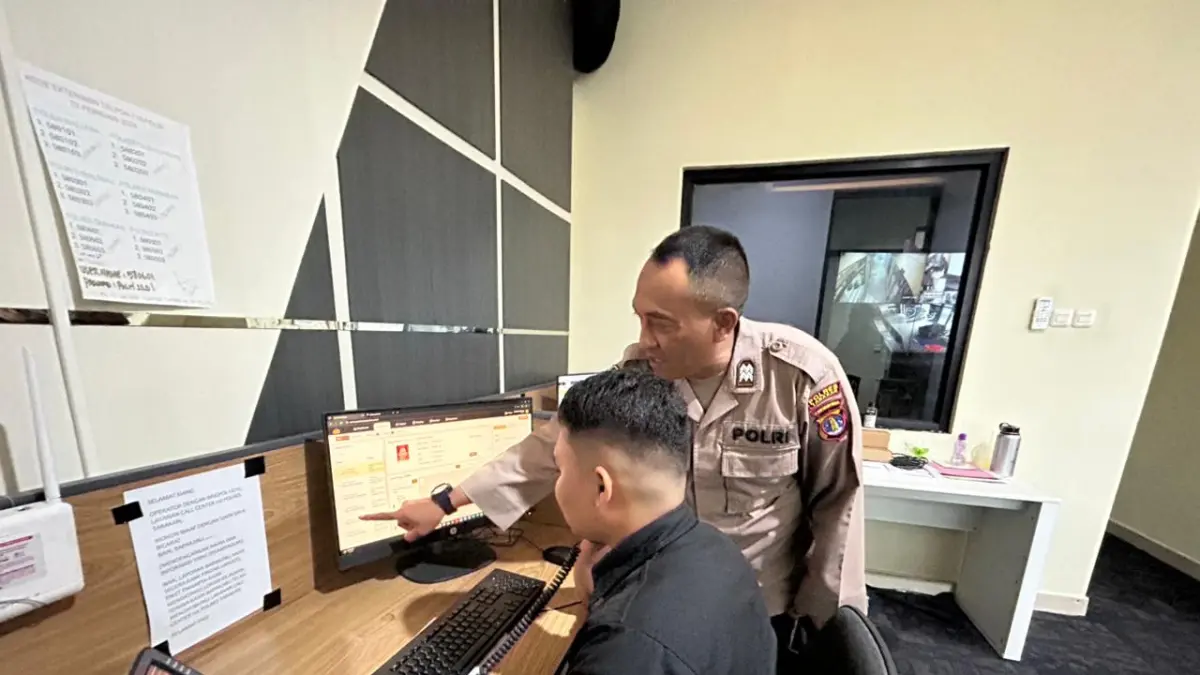 BEROPERASI: Polres Tarakan memastikan layanan 110 akan beroperasi selama 24 jam penuh.&nbsp;ELIAZAR/RADAR TARAKAN&nbsp;