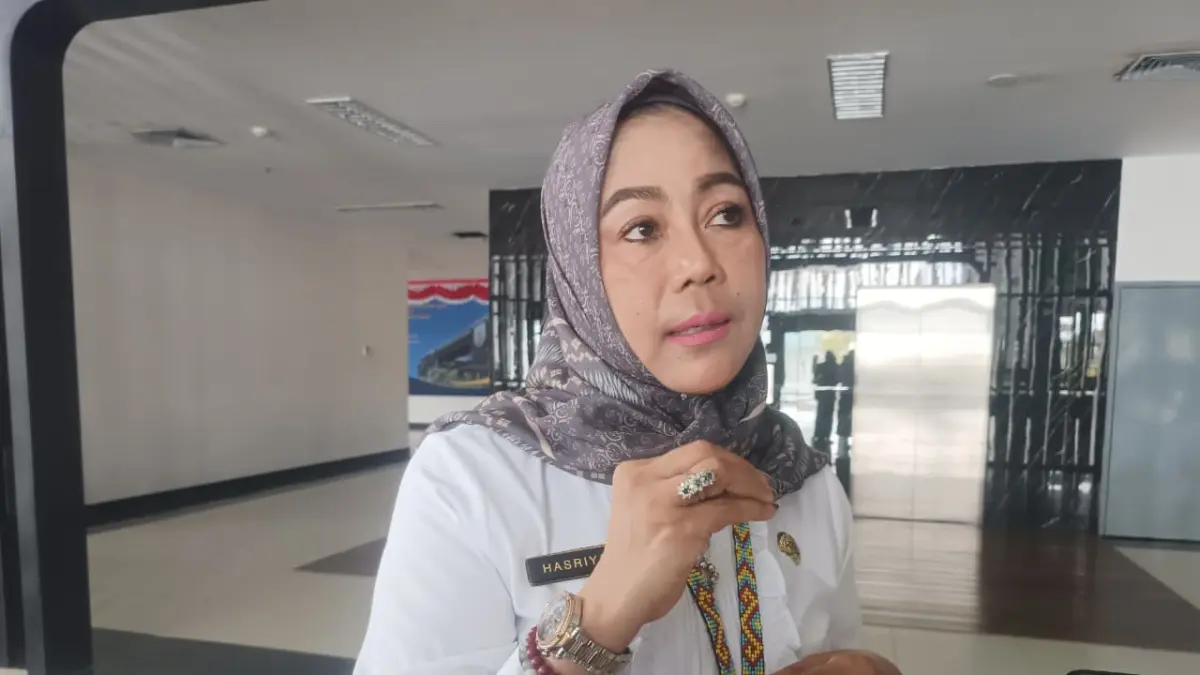 Kepala Disperindagkop dan UKM Kaltara, Hasriyani. FOTO: IWAN K/RADAR TARAKAN