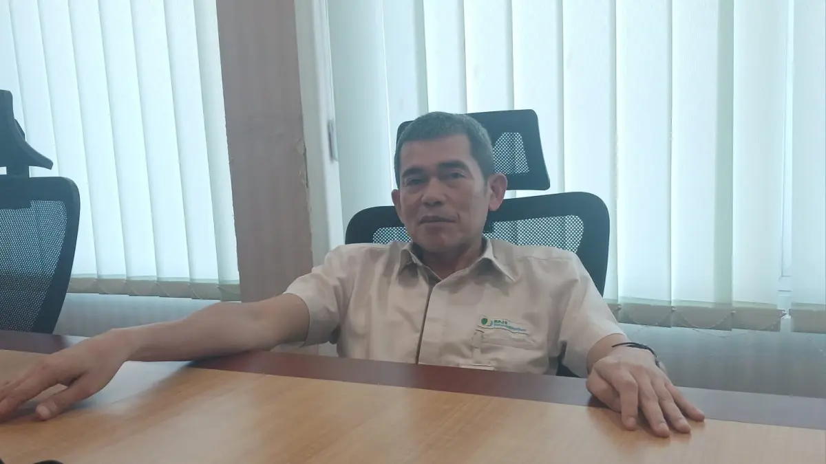 Kepala BPJS Ketenagakerjaan Tarakan, Masbuki. AGUS DIAN ZAKARIA/RADAR TARAKAN