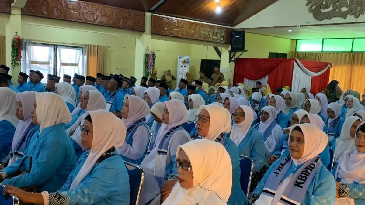 SIAP BERANGAKT: Calon Jemaah Haji Tarakan tahun 2026. AGUS DIAN ZAKARIA/RADAR TARAKAN

