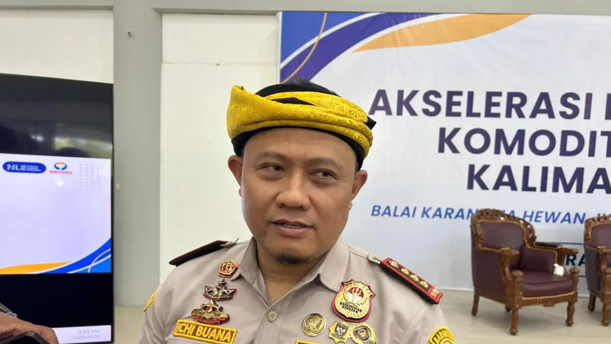 Kepala Balai Karantina Hewan, Ikan, dan Tumbuhan, Ichi Langlang Buana Machmud.