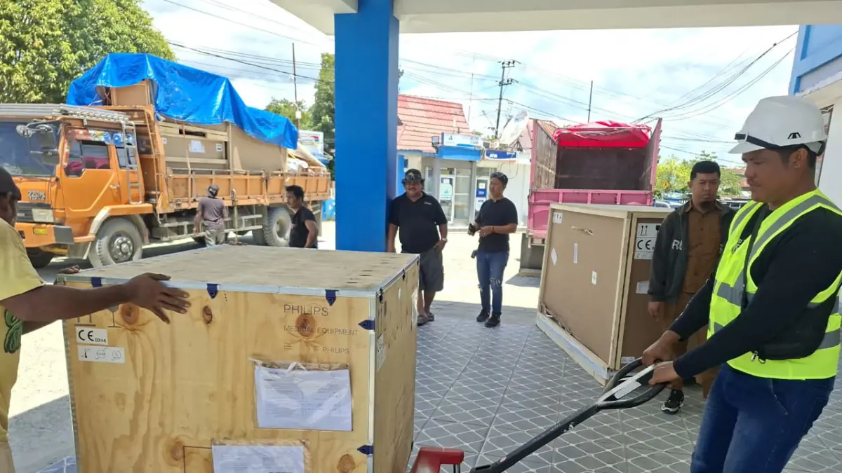 ALAT BARU: RSDSS, Tanjung Solor memyiapkan fasilitas cath lab. FOTO: RADAR TARAKAN