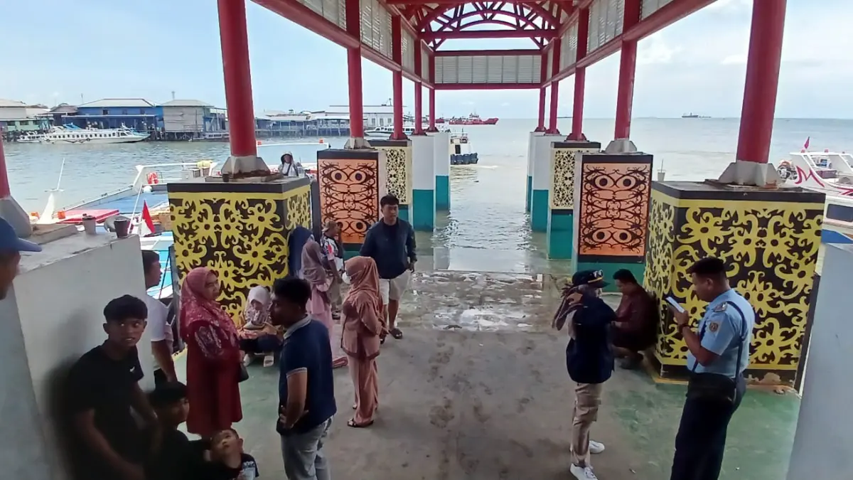 BUTUH POLESAN : Pelabuhan Tengkayu I Tarakan salah satu fasilitas umum di Kalimantan Utara. AGUS DIAN ZAKARIA/RADAR TARAKAN
