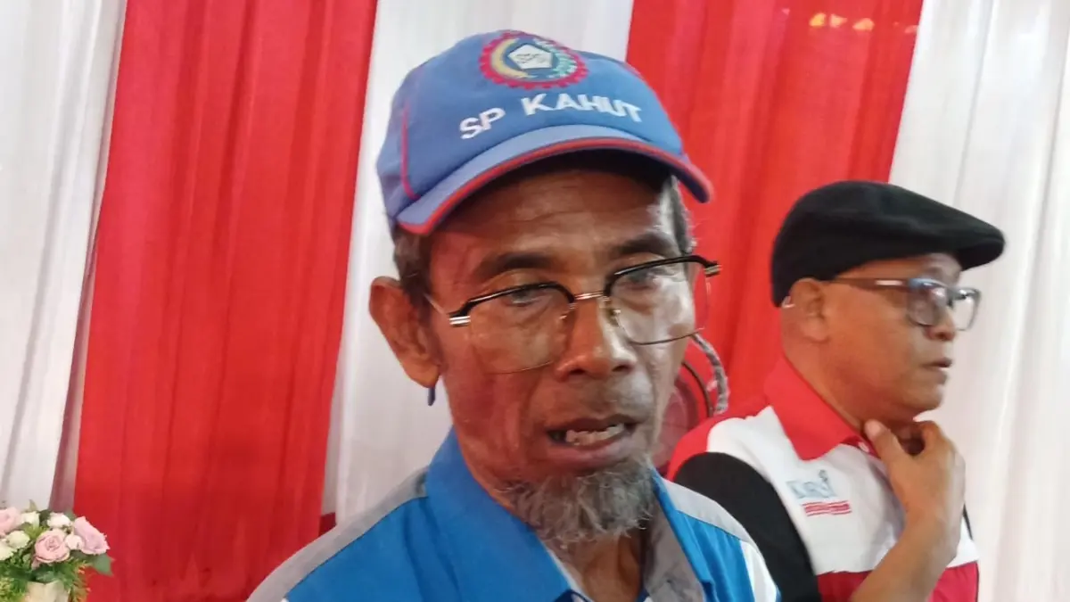 Ketua PD KSPSI Kahut Kaltara Gusmin, AGUS DIAN ZAKARIA/RADAR TARAKAN
