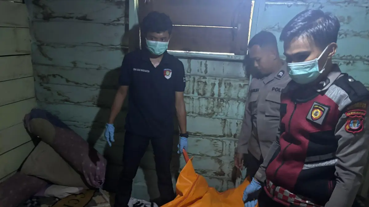 PENEMUAN MAYAT: Personel Polresta Bulungan melakukan olah TKP penemuan mayat. FOTO: DOK POLRESTA BULUNGAN