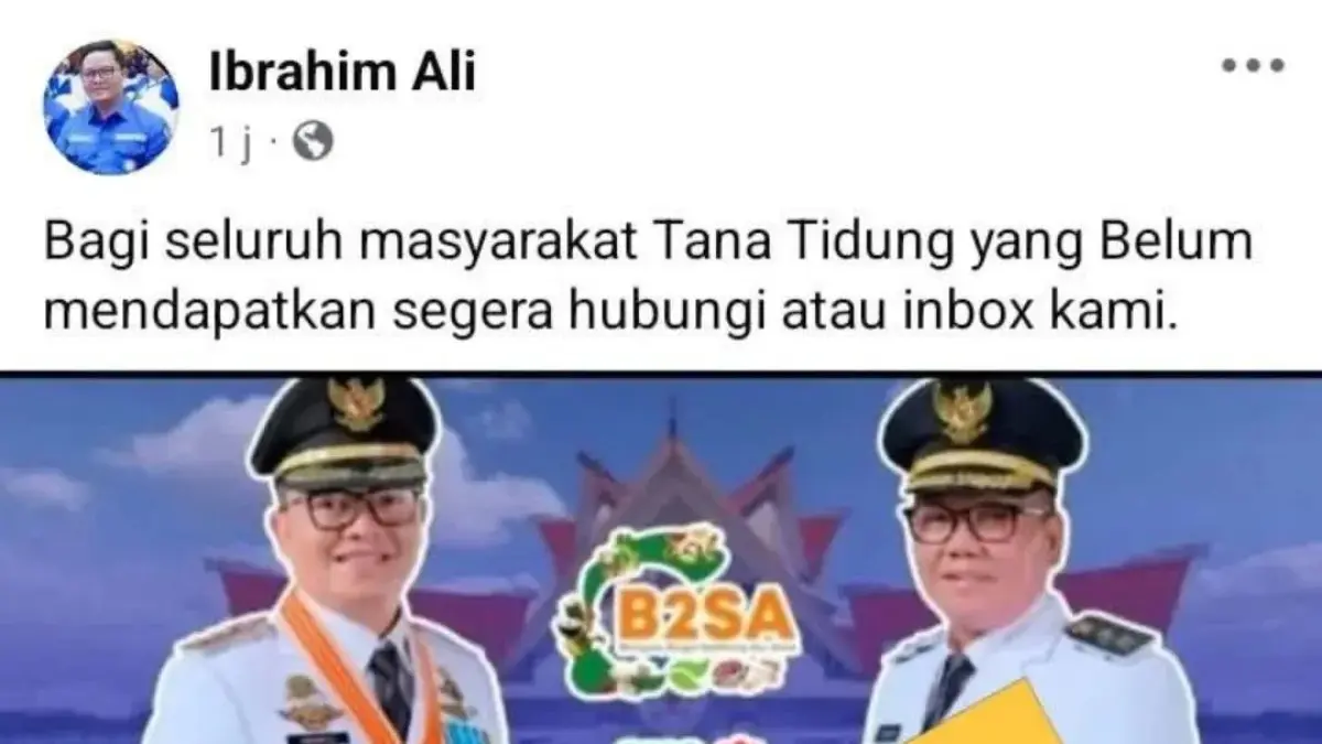 AKUN PALSU: Bupati Ibrahim Ali memastikan banyak akun medsos mengatasnamakan serta foto dirinya adalah palsu. 