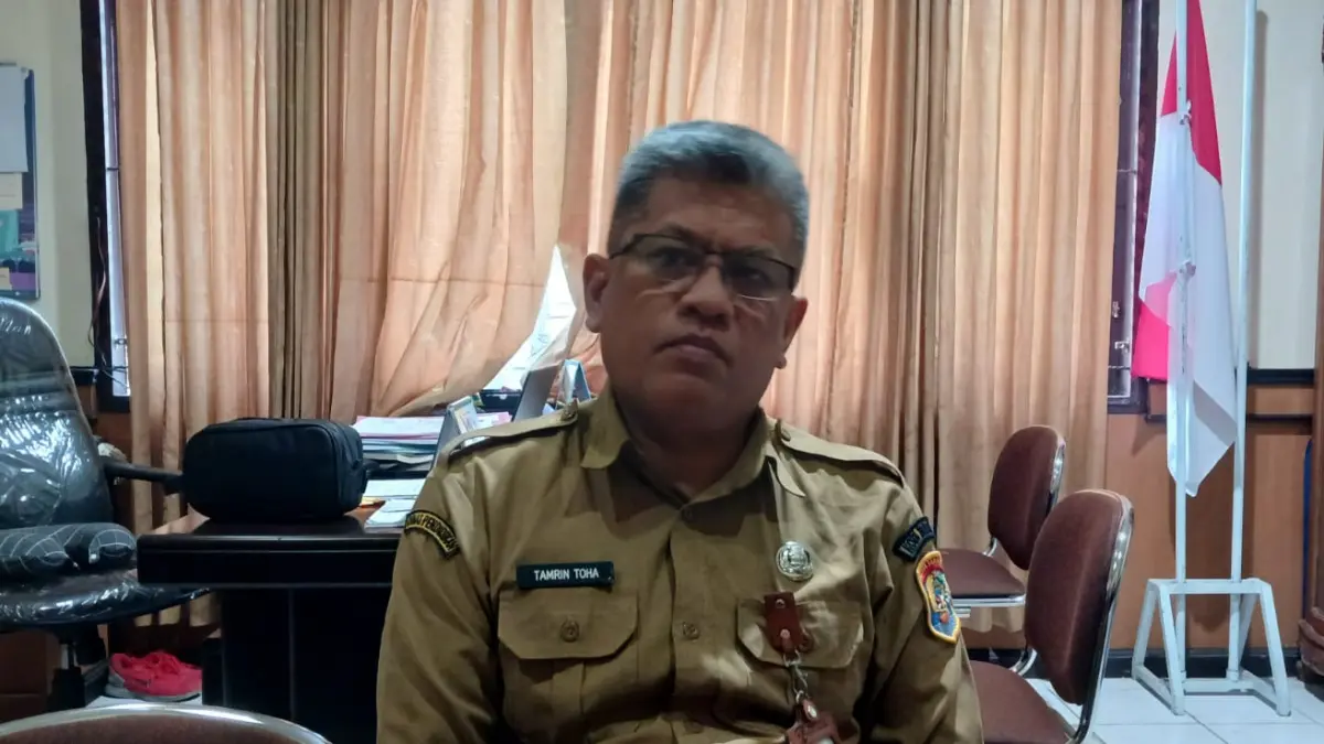 Kepala Disdik Tarakan Tamrin Toha. AGUS DIAN ZAKARIA/RADAR TARAKAN