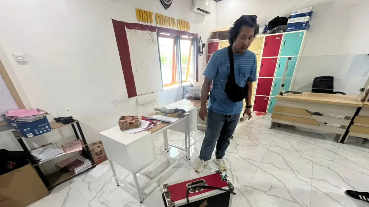 MENDOMINASI: Hingga April 2026 tindak pidana pencurian tercatat sebagai salah satu kasus yang paling mendominasi di Tarakan. ELIAZAR/RADAR TARAKAN&nbsp;