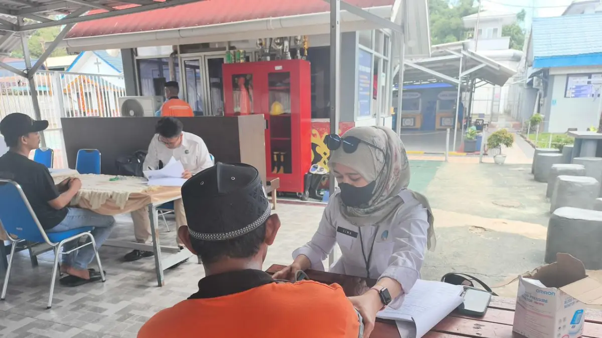 REHABILITASI: Lapas Tarakan memperkuat upaya rehabilitasi warga binaan dengan menggandeng BNNP Kaltara. LAPAS KELAS IIA TARAKAN&nbsp;