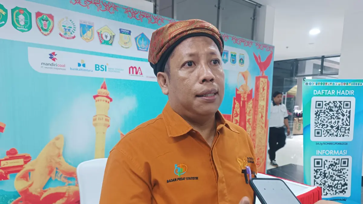 Kepala BPS Kaltara, Mustaqim. FOTO: IWAN K/RADAR TARAKAN