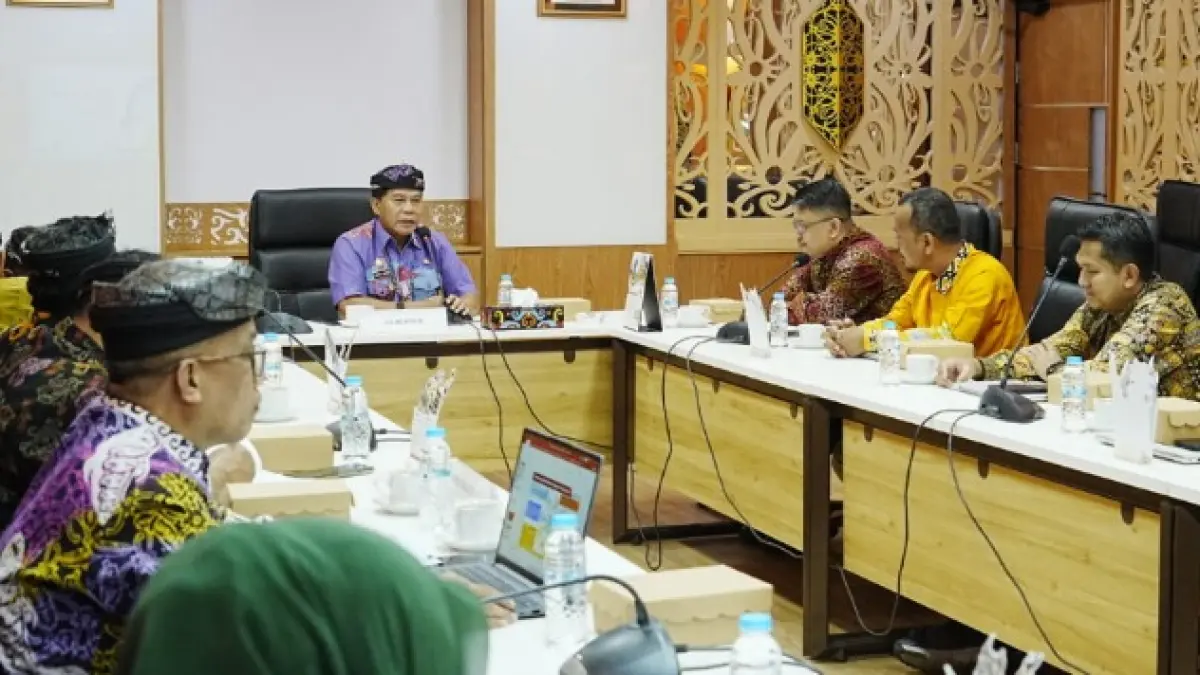 MIGAS: Gubernur Kaltara menyambut audiensi PHI Regional 3 Zona 10 di Tanjung Selor. FOTO: DKISP KALTARA