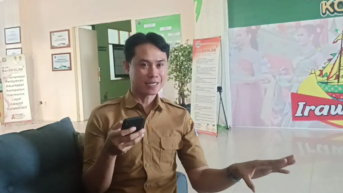 Pengelola Program Surveilans Dinkes Tarakan, Irsal, SKM., MKM. ELIAZAR/RADAR TARAKAN&nbsp;