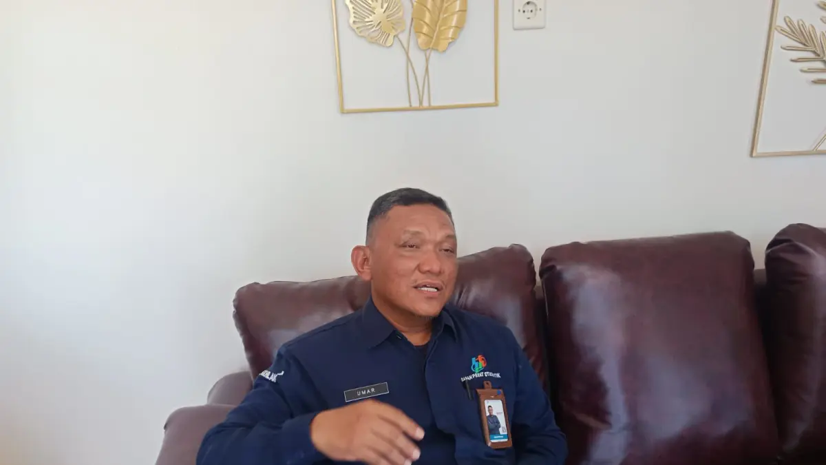 Kepala BPS Tarakan, Umar Riyadi. ELIAZAR/RADAR TARAKAN&nbsp;