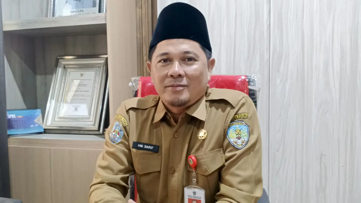 Kepala Dinkes Tana Tidung H. M. Sarif