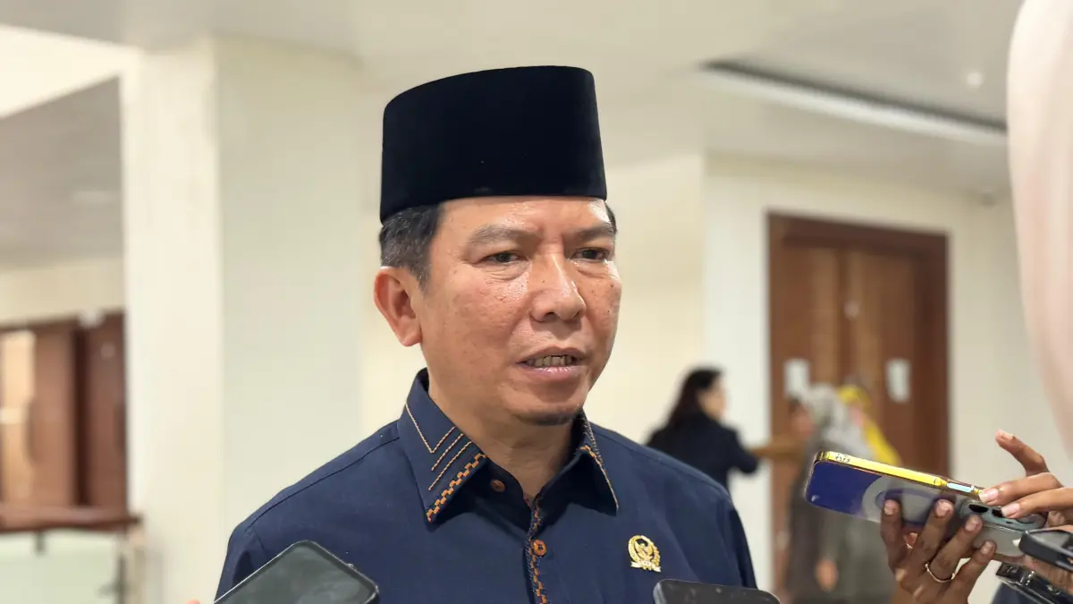 Ketua DPRD Kaltara, Achmad Djufrie. FOTO: IWAN K/RADAR TARAKAN