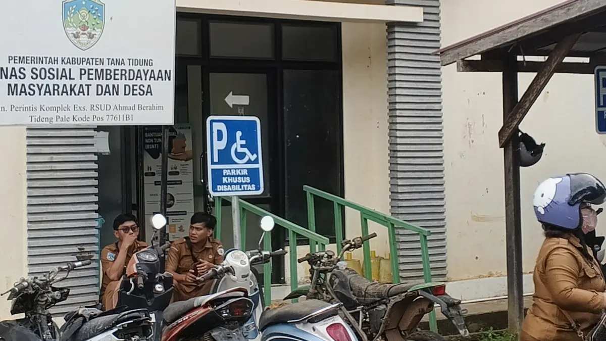 OPD: Kantor Dinsos-PMD yang menargetkan tahun ini terbentuk bidang dan UPTD PPA. (FOTO: SOPIAN/RADAR TARAKAN)