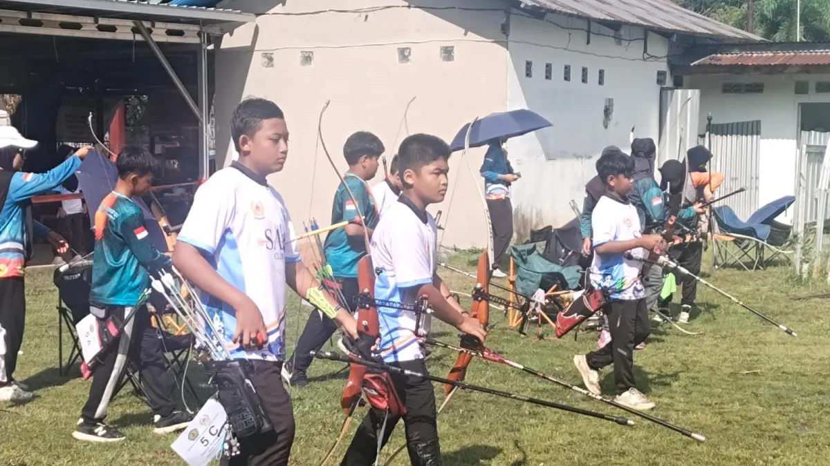 KETERBATASAN: Perpani Taralan menerapkan skema iuran dari masing-masing klub untuk menjaga keberlanjutan program pembinaan atlet. ELIAZAR/RADAR TARAKAN&nbsp;