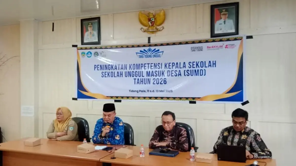 KOMPETENSI: Peningkatan kompetensi kepala sekolah dalam rangka mendukung program Sekolah Unggul Masuk Desa (SUMD).(FOTO: ISTIMEWA)