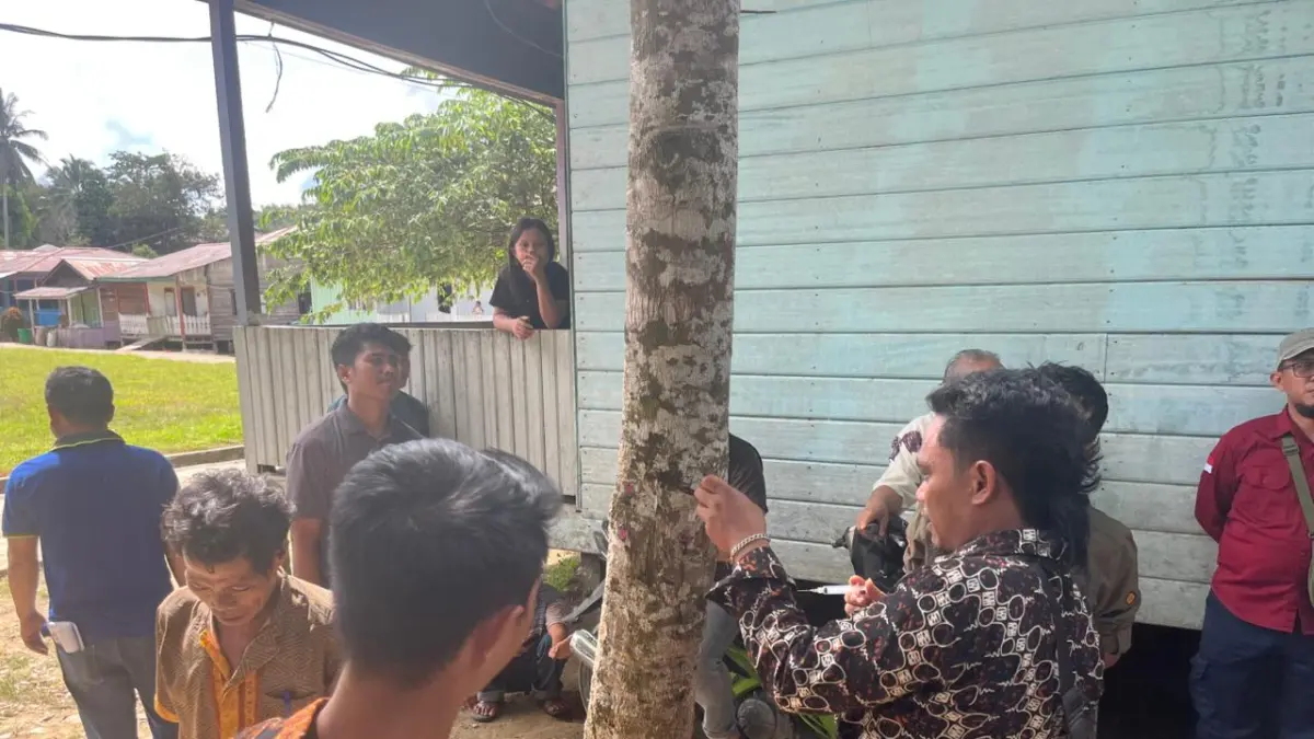 PELATIHAN: Warga Desa Metut, Kecamatan Malinau Selatan Hulu, Malinau diberikan pelatihan pengembangan gaharu. FOTO: WARGA DESA METUT