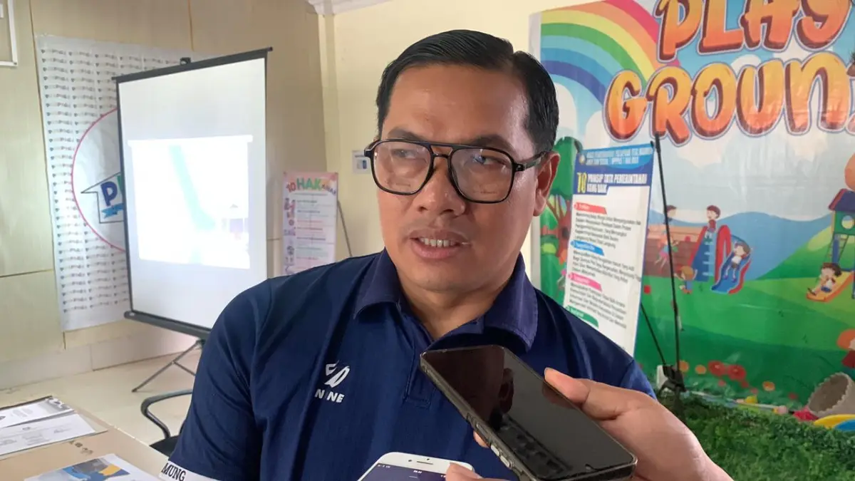 Sekretaris DP3AS Kabupaten Malinau, Lewi Yalon. FOTO: DIPA/RADAR TARAKAN