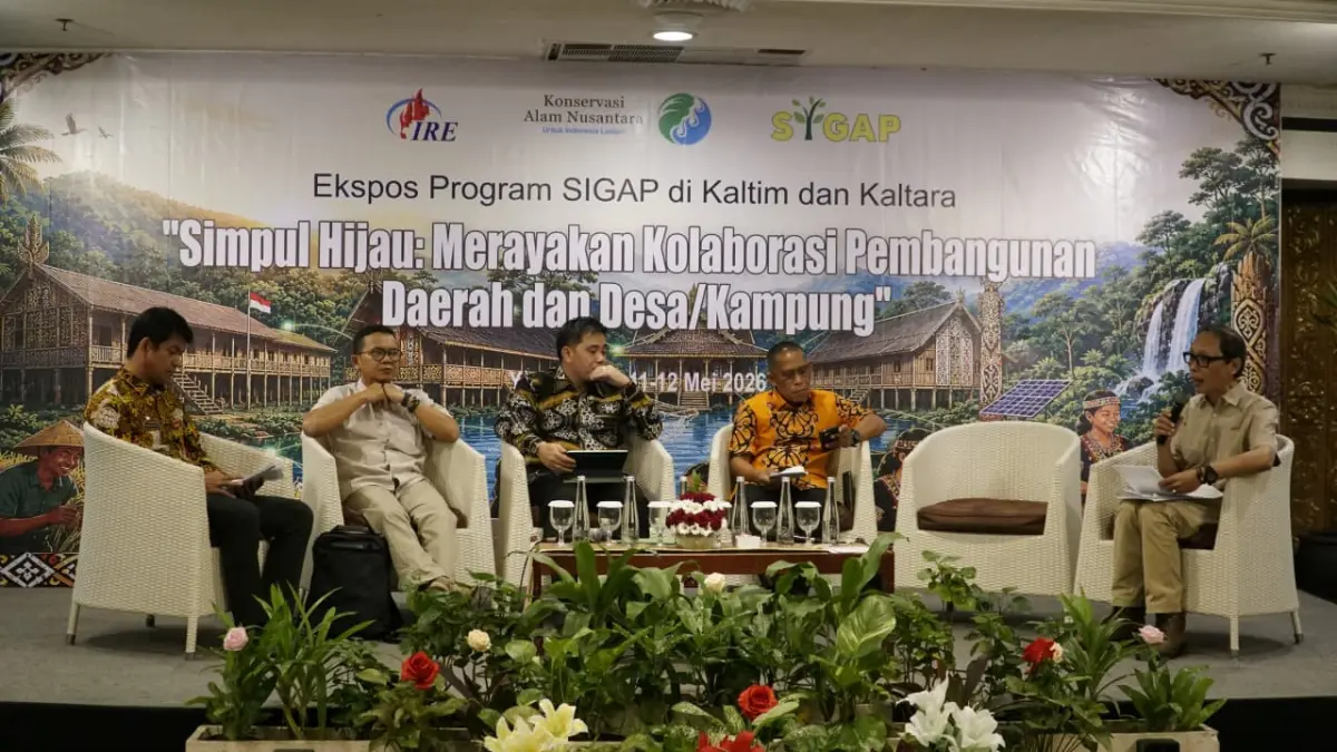TEGASKAN KOMITMEN: Bupati Bulungan, Syarwani (dua dari kanan) menyampaikan komitmen dalam pembangunan di Bulungan yang tetap memperhatikan lingkungan. FOTO: PEMKAB BULUNGAN