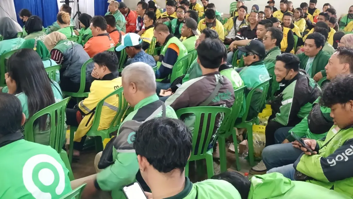 GELAR AKSI : Pengemudi transportasi online di Tarakan bakal menggelar aksi damai. AGUS DIAN ZAKARIA/RADAR TARAKAN