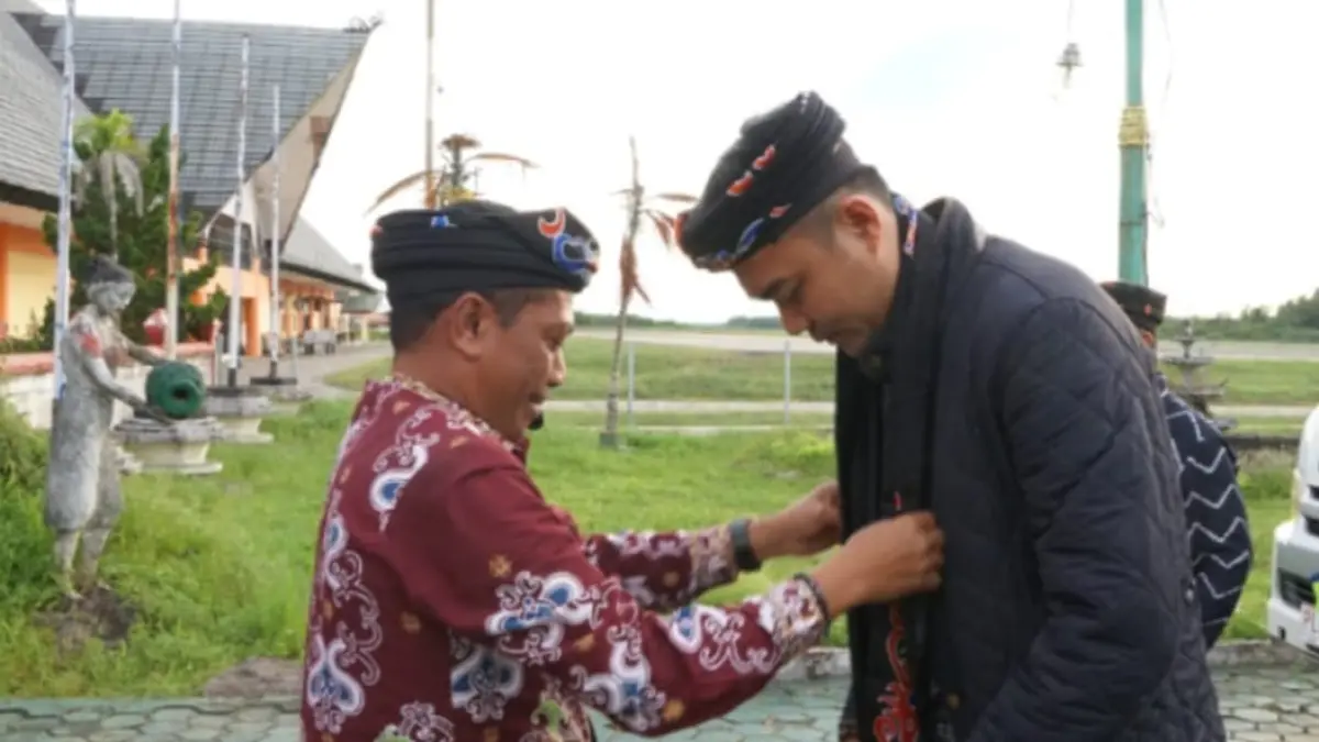 KUNKER: Stafsus Menag Bidang Kerukunan dan Layanan Keagamaan, Pengawasan dan Kerja Sama Luar Negeri, Gugun Gumilar disambut Kanwil Kemenag Kaltara. FOTO: KEMENAG KALTARA