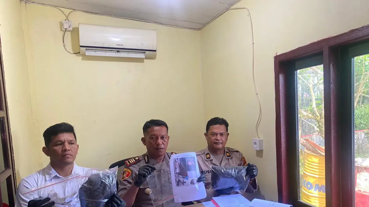 MENGUNGKAP : Polsek Tarakan Timur berhasil mengungkap perkara pencurian yang terjadi di sekolah. POLSEK TARAKAN TIMUR&nbsp;