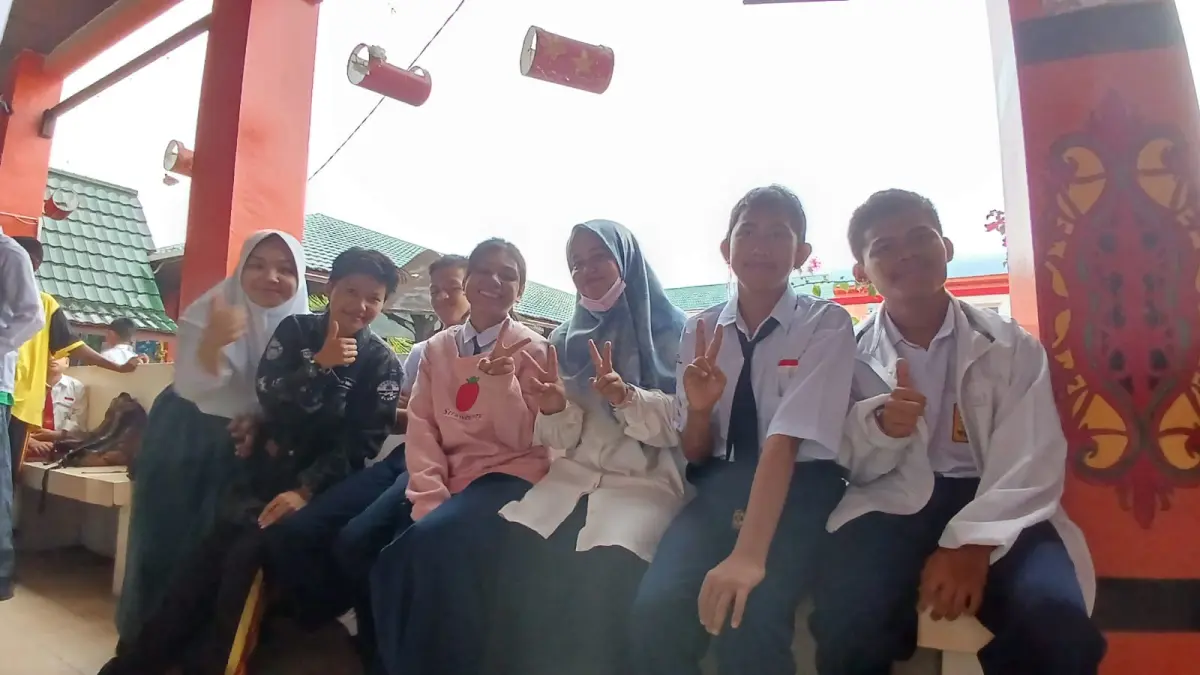 RAMAI : Aktivitas di salah satu sekolah negeri di Tarakan. AGUS DIAN ZAKARIA/RADAR TARAKAN