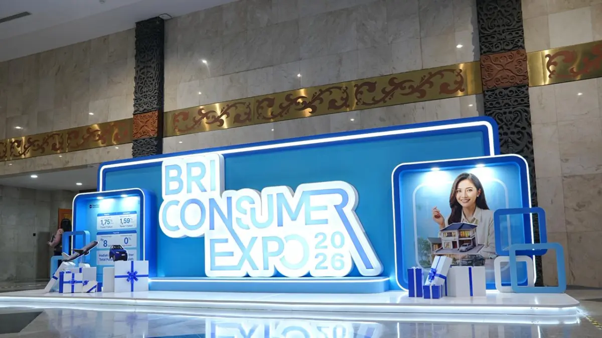 Booth BRI Consumer Expo 2026 hadir menawarkan berbagai promo menarik untuk kebutuhan hunian, kendaraan, hingga solusi keuangan bagi masyarakat.