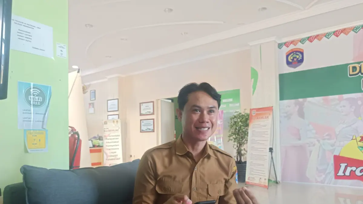 Pengelola Program Surveilans Dinkes Tarakan Irsal. ELIAZAR/RADAR TARAKAN&nbsp;