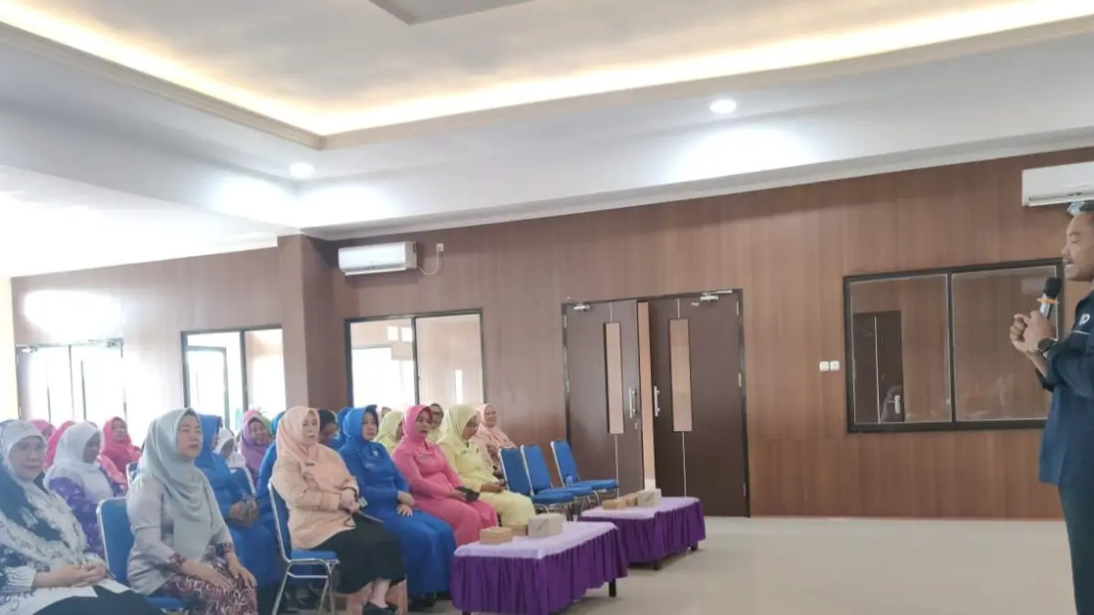 SOSIALISASI : UPTD TCC terus menggencarkan sosialisasi layanan panggilan darurat 112 kepada masyarakat. ISTIMEWA
