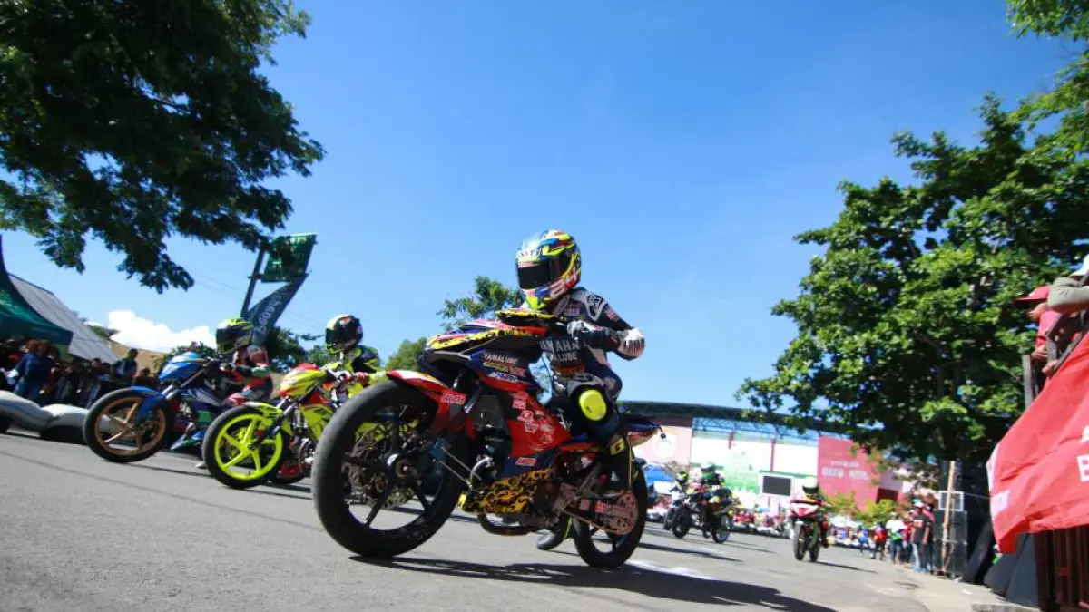 DIPERTANDINGKAN: IMI Kaltara memastikan akan mempertandingkan balap motor di ajang Porprov II Kaltara 2026. ELIAZAR/RADAR TARAKAN&nbsp;
