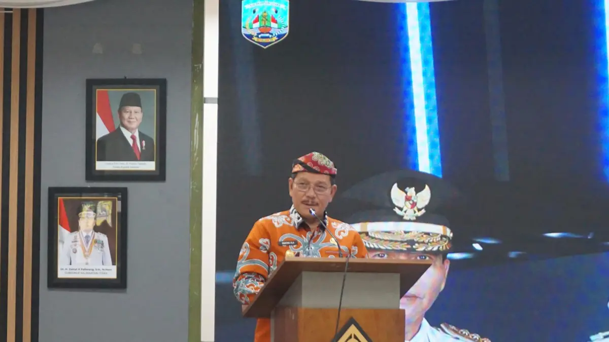 ORGANISASI: Wagub Kaltara, Ingkong Ala menyampaioan pesan-pesan kepada pengurus APRI di Kaltara. FOTO: IWAN K/RADAR TARAKAN