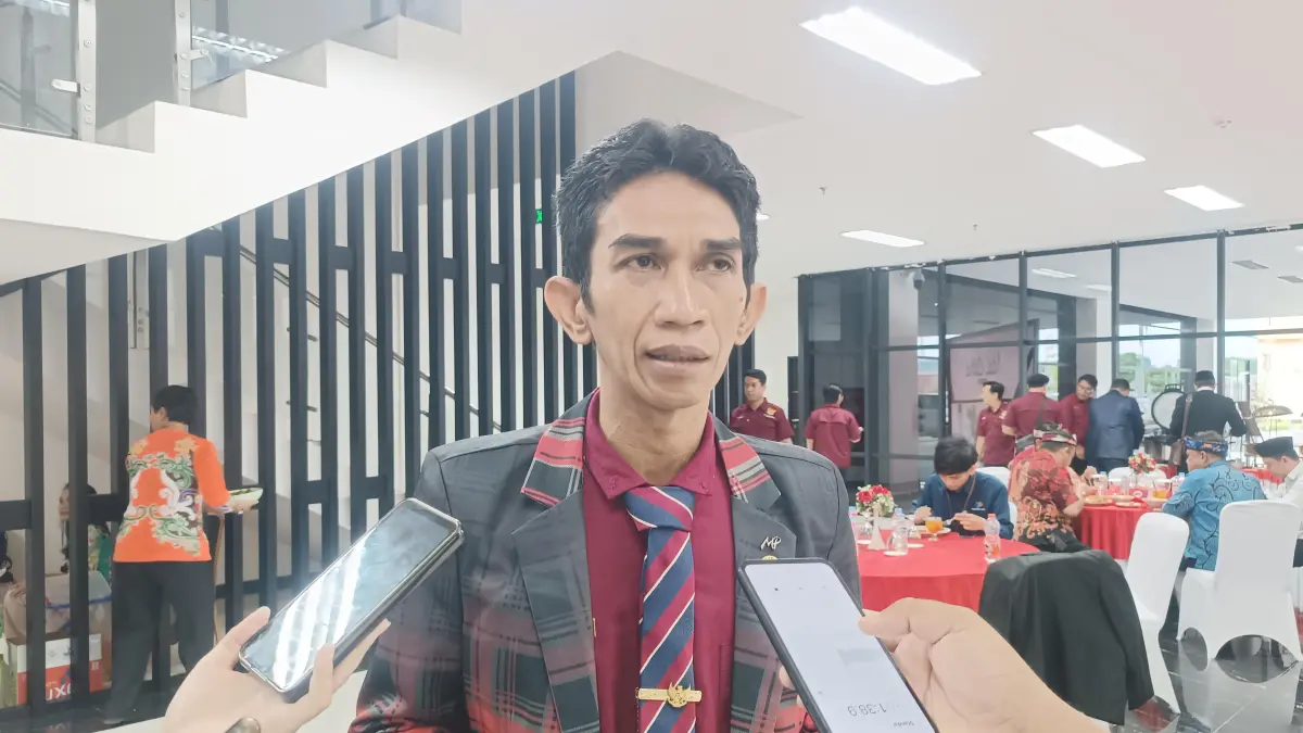 Ketua KIP Kaltara, Fajar Mentari. FOTO: IWAN K/RADAR TARAKAN