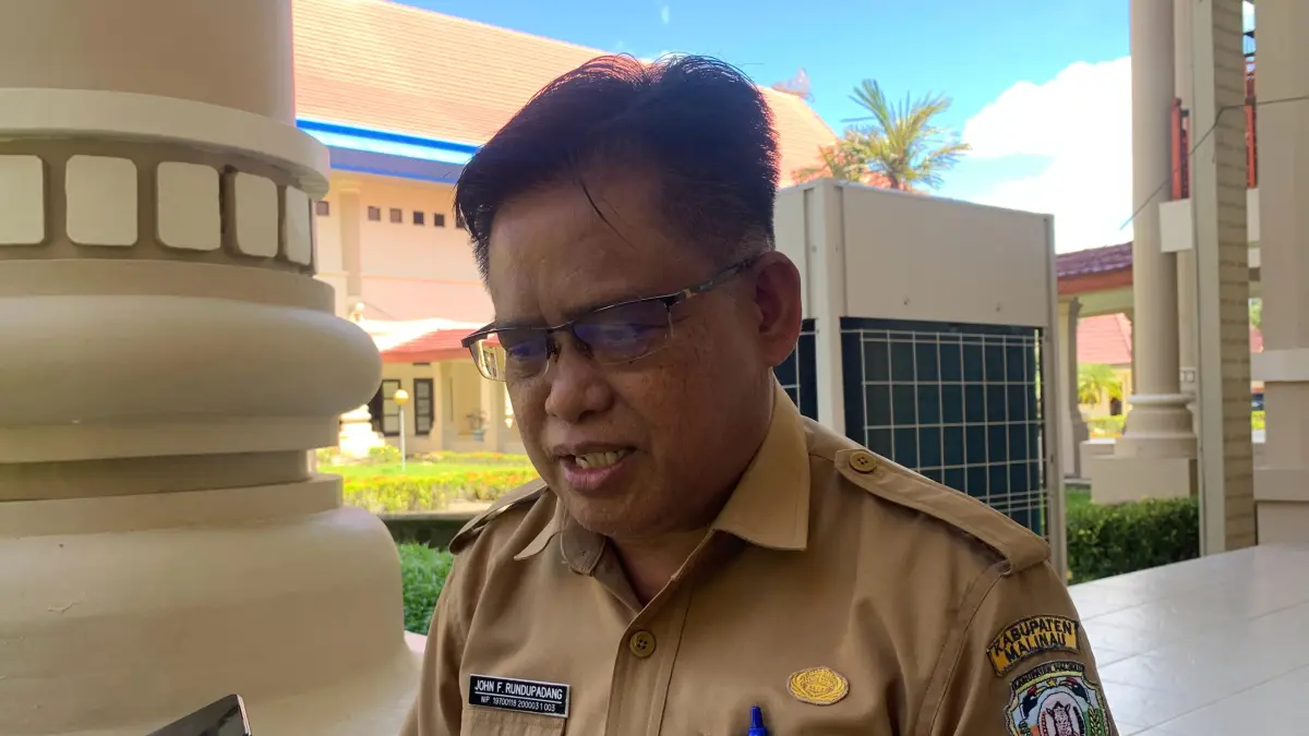 Kepala Dinas Lingkungan Hidup (DLH) Kabupaten Malinau, John Felix. FOTO: DIPA/RADAR TARAKAN