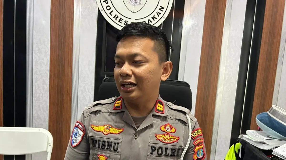 Kasat Lantas Polres Tarakan IPTU Ardi Wisnu Pradana. ELIAZAR/RADAR TARAKAN&nbsp;