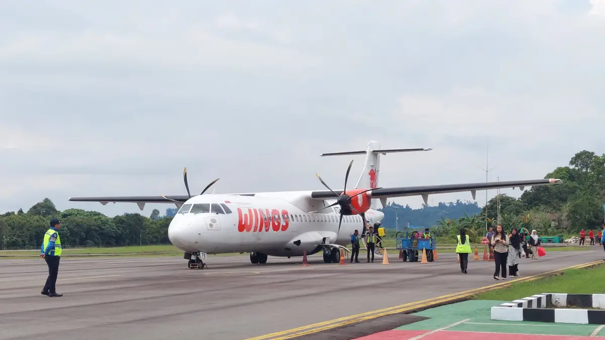 INFLASI: Tarif angkutan udara memjadi salah satu pemicu inflasi di Bulungan. FOTO: RADAR TARAKAN