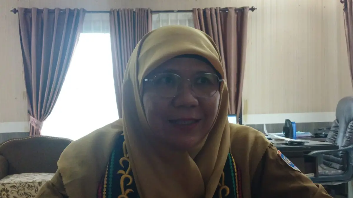 Kepala DKISP Tarakan, Endah Sarastiningsih. AGUS DIAN ZAKARIA/RADAR TARAKAN