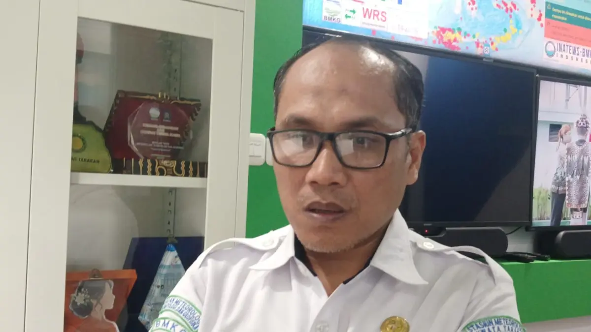 Kepala BMKG Tarakan, Muhammad Sulam Khilmi. AGUS DIAN ZAKARIA/RADAR TARAKAN