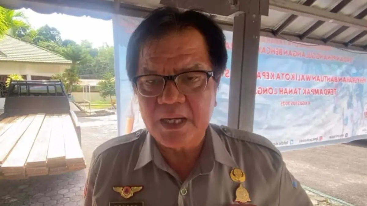 Kepala BPBD Tarakan Yonsep. AGUS DIAN ZAKARIA/RADAR TARAKAN