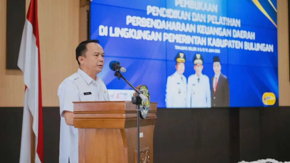 KEUANGAN : Wabup Bulungan Kilat, membuka diklat perbendaharaan di lingkungan Pemkab Bulungan.
(Taslee/Radar Tarakan)