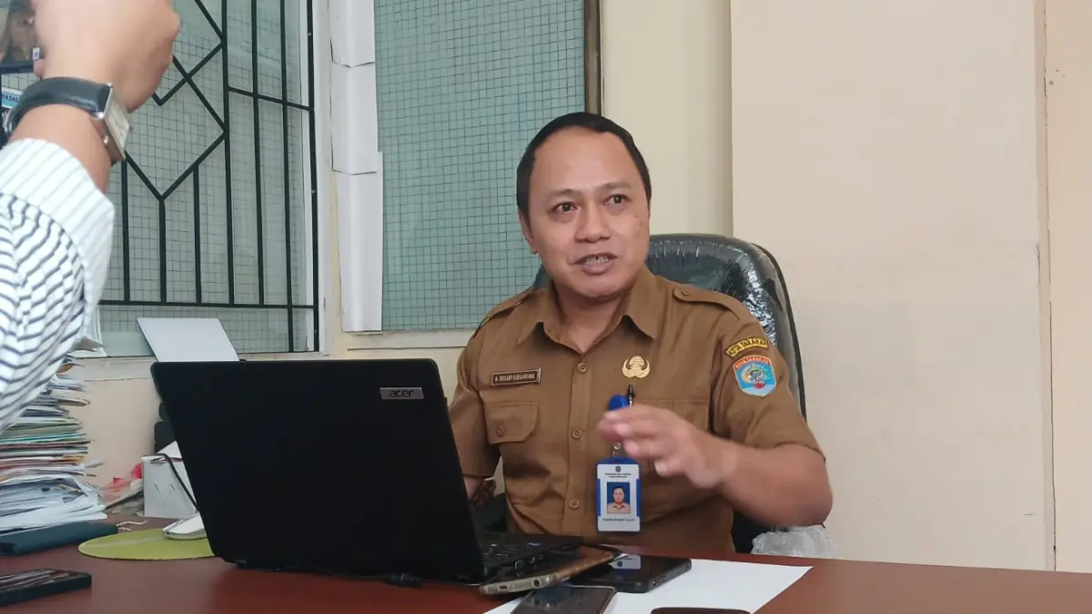 Kepala Bidang Budidaya, Pengolahan dan Pemasaran Dinas Perikanan Tarakan, Husna Ersant Dirgantara. AGUS DIAN ZAKARIA/RADAR TARAKAN