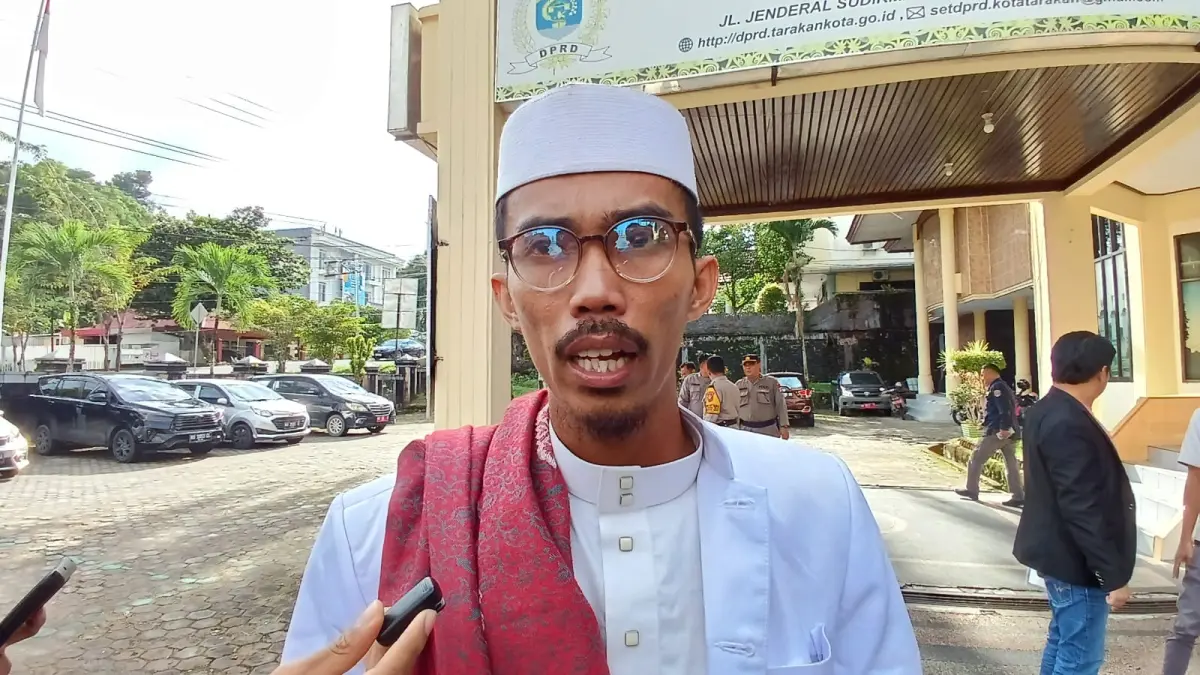 Ketua FPI Tarakan Ahmad Irwan. AGUS DIAN ZAKARIA/RADAR TARAKAN